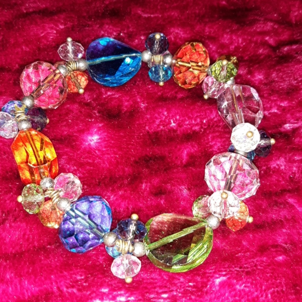 Cute colorful stretchy bracelet